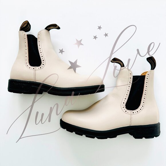 BLUNDSTONE Heeled High-Top Boots In Pearl 2156 (size 9) NEW! - Picture 7 of 9